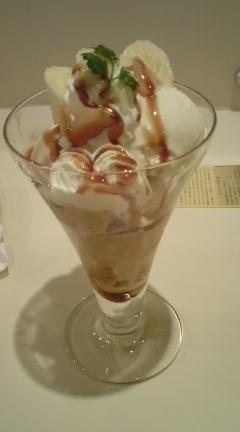 パフェが美味しいです！