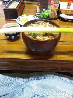 ねぎでそばを食べる!!!!