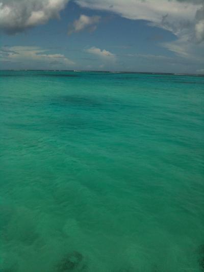 マニャガハ島　エメラルドの海　きれい