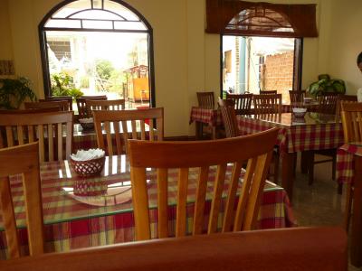 朝食のレストランです。