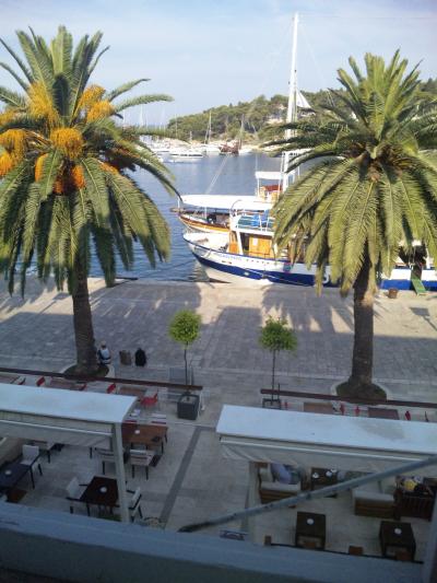 ホテルの部屋からの景色☆