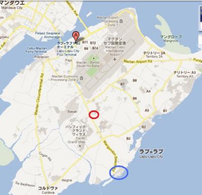 セブ島　ガイサノグランドモールとガイサノマクタンモール