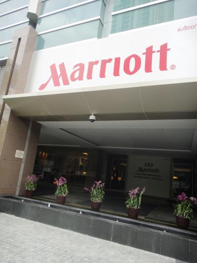 目立つマリオットです　