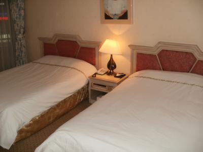 フカフカのベットでした。