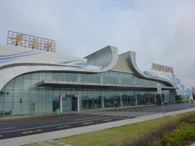 景徳鎮の空港。