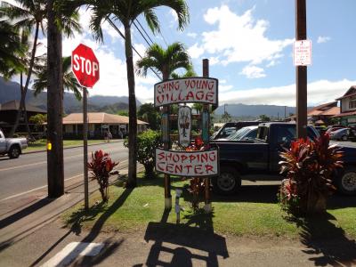 地元のショッピングセンター