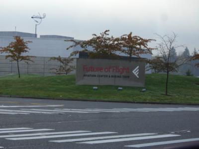 ボーイング社で唯一の工場見学ツアーができる場所　Future of Flight Aviation Center & Boeing Tour