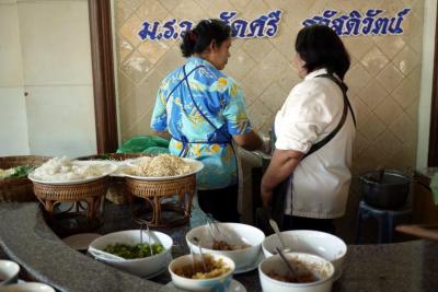 麺実演コーナー　