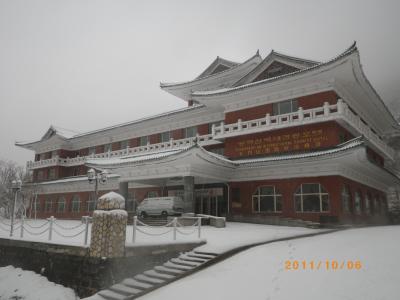 雪化粧の外観もどうぞ