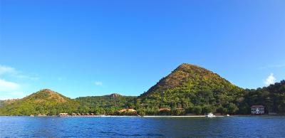 横に長〜いリゾートですね！