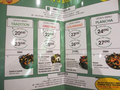 ムール貝がたらふく食べれます