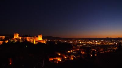 サン・ニコラス展望台の夜景、絶景です！