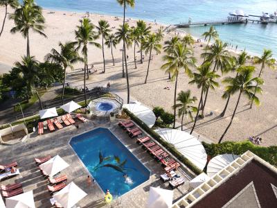 専用プールとフロントがいい！