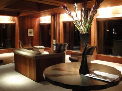 ライブラリには、周辺の国立公園の写真集がたくさん置いてあった