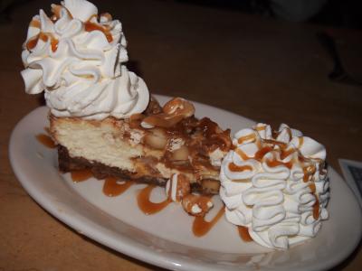 ボリューミーなチーズケーキ