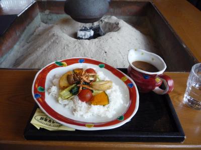 山代温泉でランチにカレー