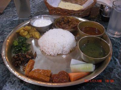 格安料金で美味しいネパール料理ダルバート