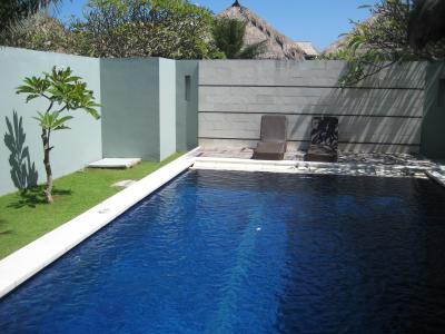 お部屋のプライベートプール