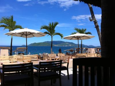 オシャレなレストラン。