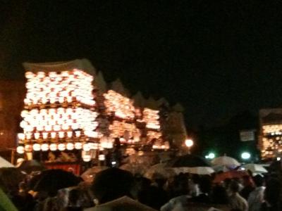 お祭りの時はとてもきれいです。