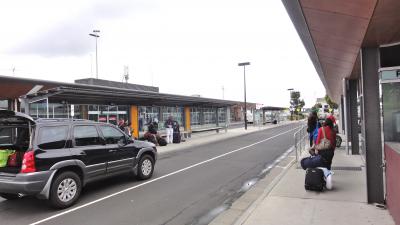 小さな空港です。