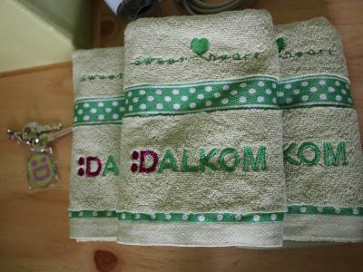 ２人部で３つのフェイスタオルが備え付けられていました。