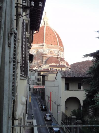 窓からドゥーモが見えました！