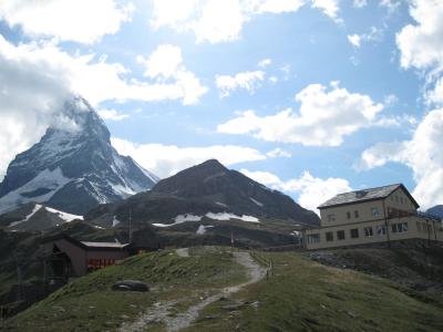 マッターホルンがすぐそこに。