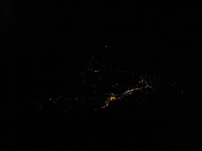 グリンデルワルト方面の夜景