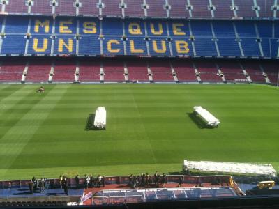 FCバルセロナの聖地カンプノウ