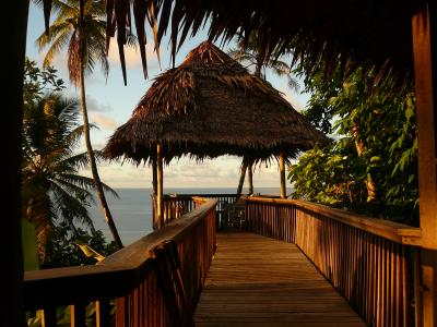 サンセットが眺められるレストラン