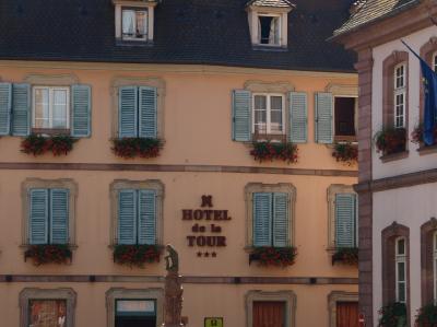 旧市街の真ん中にあるホテル