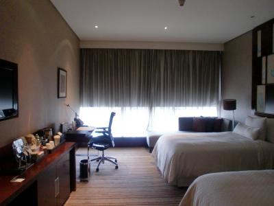 お部屋は広かったです