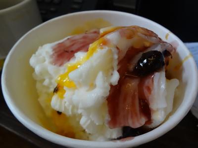 ふわふわのカキ氷