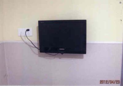 液晶テレビも付いてます。