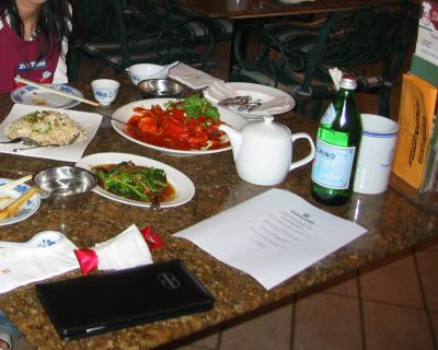 上海蟹のチリソース美味しかった