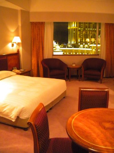 広〜い客室。眺めはギャラクシービュー！