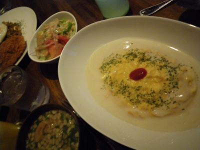 濃厚チーズがたまらない！美味すぎオムライス！