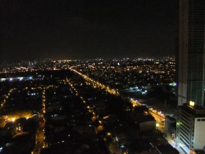 ホテル前からは、遠景も眺められるので本当に綺麗です。