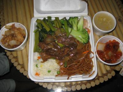 ８時半頃にはフードコートがお得