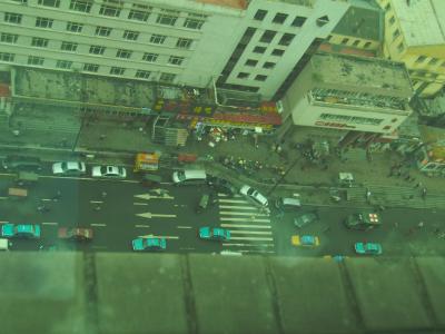 室内より・・眼下