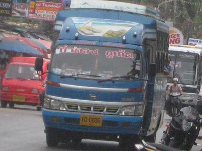 プーケットの交通事情