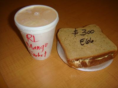 サンドイッチ、おいしいです