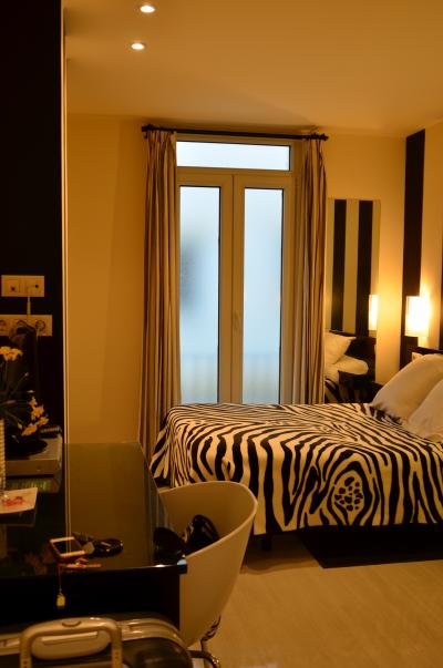 旧市街の中なのに静かでスタイリッシュなペンシオン