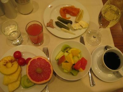 朝からおなか一杯