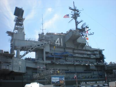 本物の軍艦の持つ力強さに圧倒される。