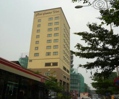 ホテル外観。KLセントラルからすぐにわかる。