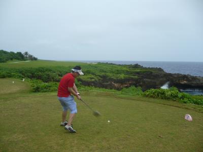 絶景を見ながら