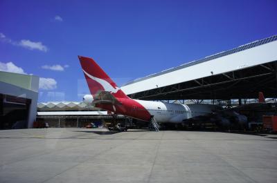 シドニー空港　国際線（T1)から国内線（T2)への乗り継ぎ
