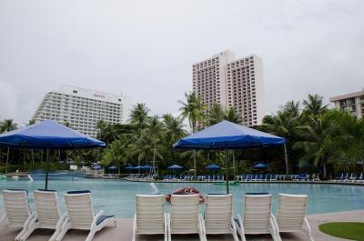 プールと海で遊ぶには最高